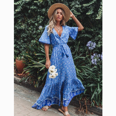 Frieda Boho Maxi Dress Women Summer Elegant MUST HAVE
