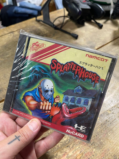 Gioco Splatterhouse pc engine Retrogame