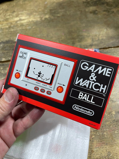 Game watch ball videogioco portatile nintendo nuovo Retrogame