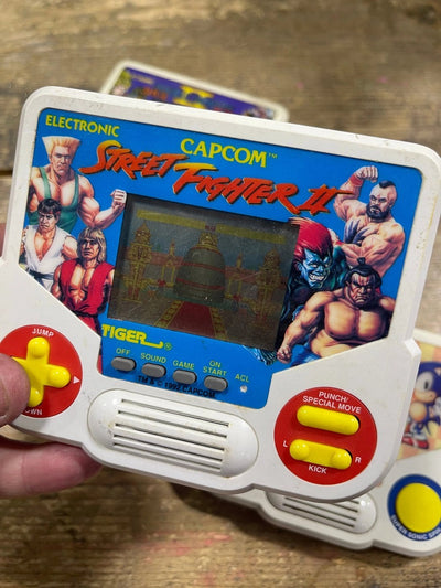Gig tiger Street fighter 2 videogioco portatile Retrogame
