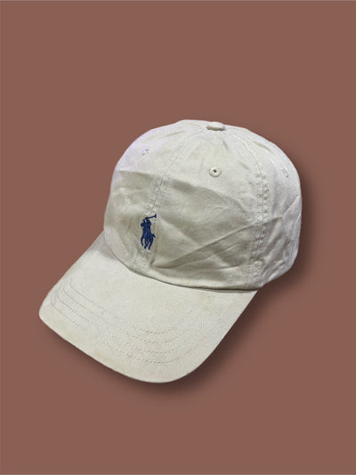 Cappello snapback Ralph Lauren beige vintage Thriftmarket BAD PEOPLE