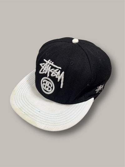 Cappello Stussy snapback nero vintage Thriftmarket BAD PEOPLE