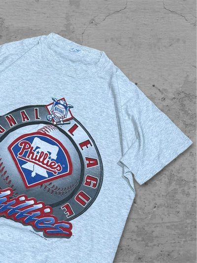 T-Shirt Phillies MLB vintage tg L Thriftmarket BAD PEOPLE