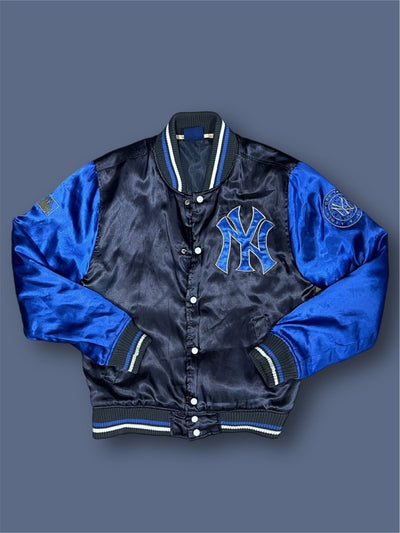 Bomber varsity Yankees college vintage tg L Thriftmarket BAD PEOPLE