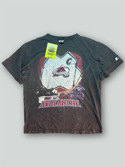 T-Shirt NHL Avalanche colorado vintage tg L Thriftmarket BAD PEOPLE