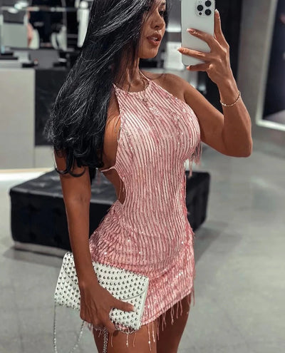 Abito corto con lavorazioni donna MUST HAVE BAD PEOPLE