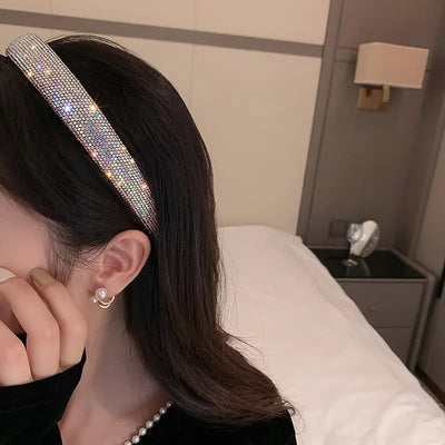 Shiny Full Rhinestone Headbands Hairbands Velvet MUST HAVE