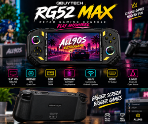 ALL90S RG52 MAX STOCK 🔥 5.5” – LA RETROCONSOLE CHE NON SCHERZA