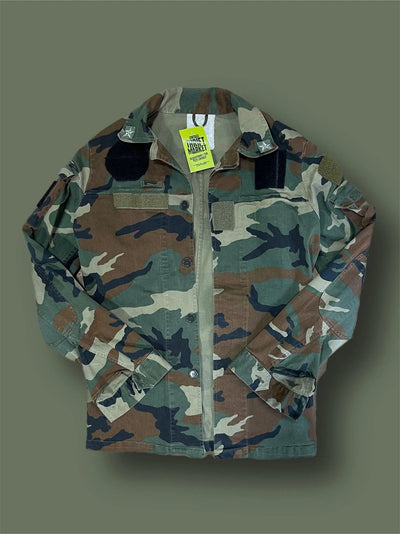 Camicione Militare con tasche vintage tg L Thriftmarket