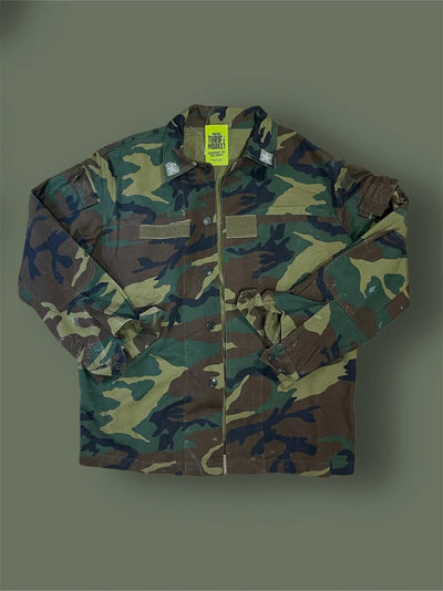 Camicione Militare con tasche vintage tg XL Thriftmarket