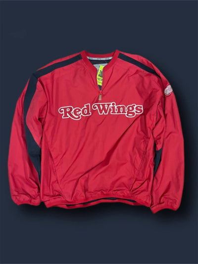 Felpa zip 3/4 Red Wigs tg m Thriftmarket