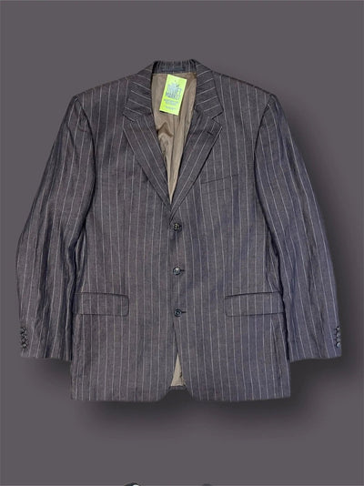 Giacca Blazer Hugo Boss vintage gessata tg 56 Thriftmarket