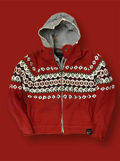 Maglione Scotch and Soda vintage full zip tg M Thriftmarket