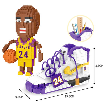 Costruzioni Lakers Jordan e personaggio TOYS