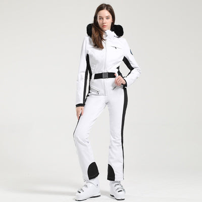 One-piece Ski Suit for Women Thickening Snowboard MUST HAVE