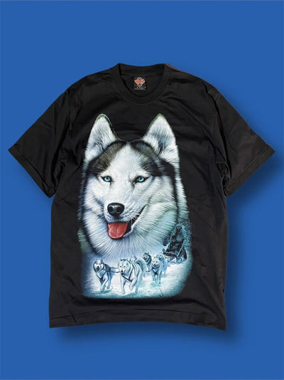 Tshirt vintage 2yk con lupo tg L Thriftmarket