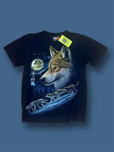 Tshirt vintage 2yk con lupo tg M Thriftmarket