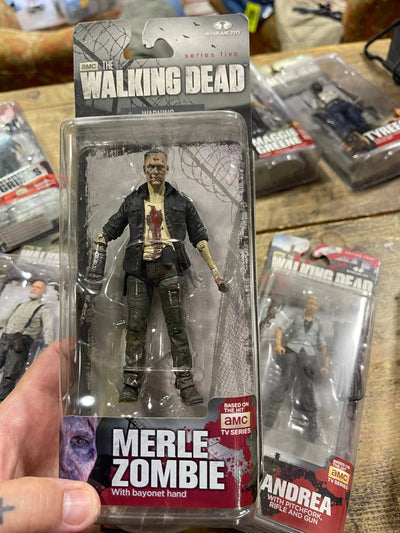 Thriftmarket action figure Merle zombie The Walking Dead Mcfarlane Thriftmarket