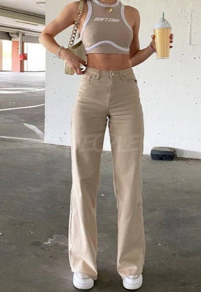 Loose Jeans Khaki MUST HAVE