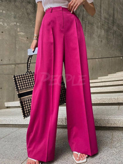 Pantalone donna loose Rose Pink MUST HAVE
