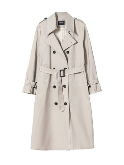 trench over vintage gray beige MUST HAVE